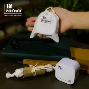 Nến Thơm Du Lịch - Hũ Thiếc Vuông